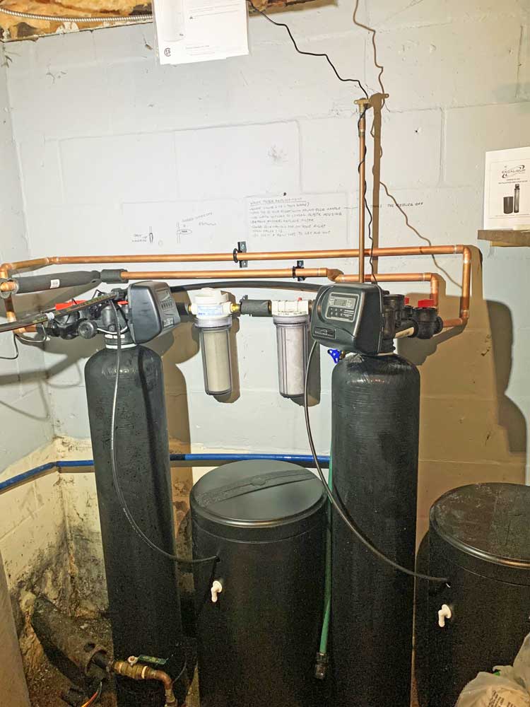 Water Softener After Replacement